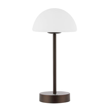 Xavier 12.5" Modern Minimalist Iron Rechargeable Integrated LED Table Lamp - JONATHAN Y